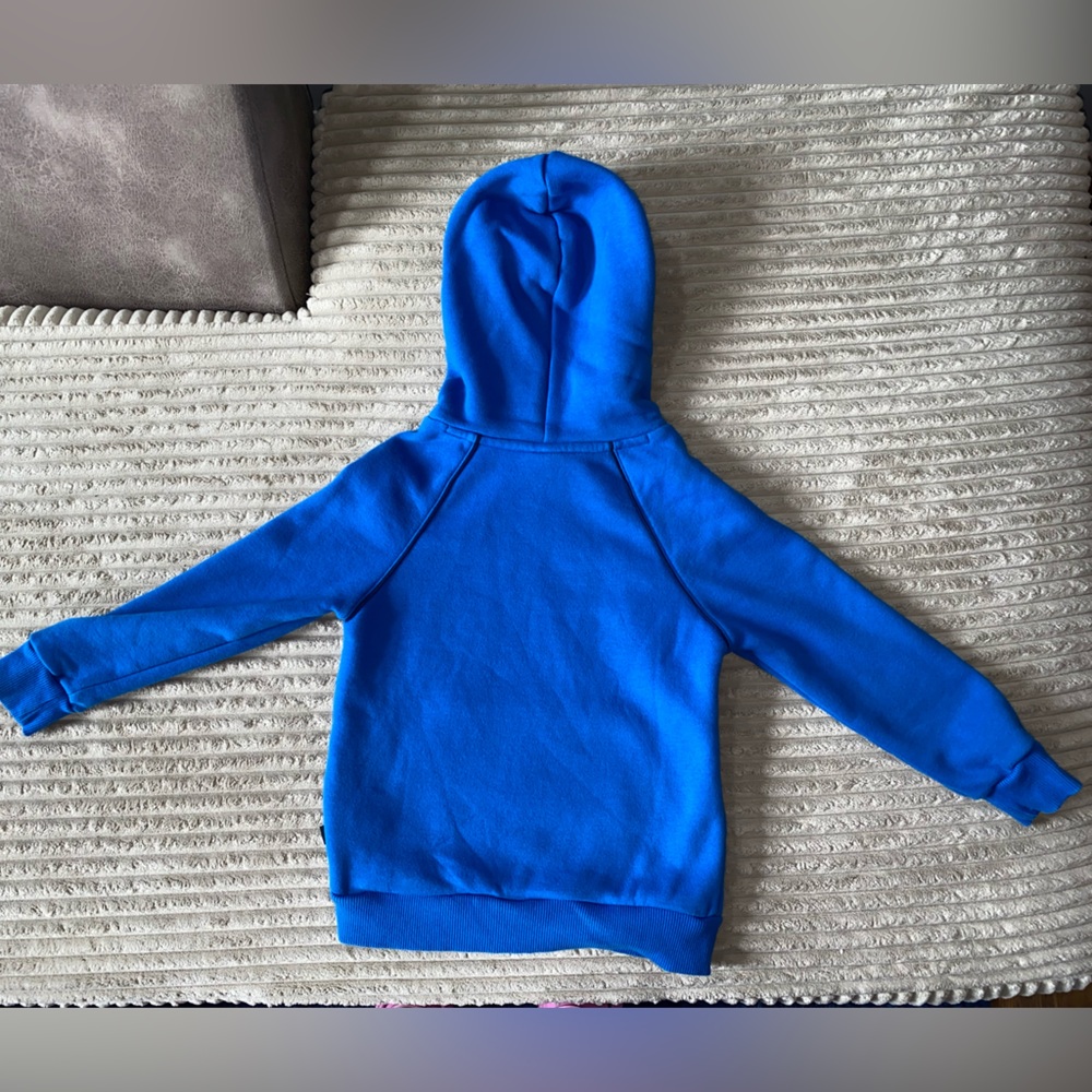 Puma Kids Blue Logo Hoodie | Size XS (5/6) - Picture 3 of 5